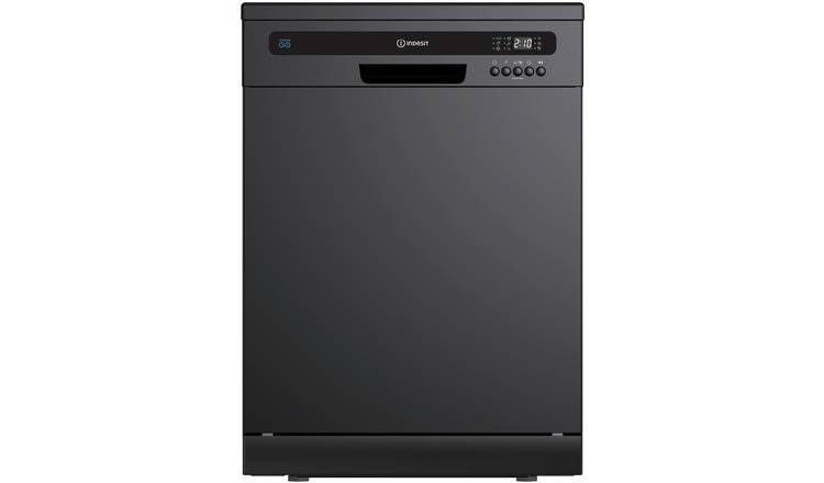 Indesit IN2FE13CNO7BUK Full Size Dishwasher - Black