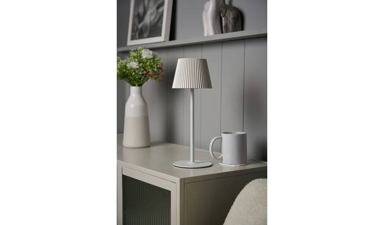 BHS Rechargeable LED Table Lamp - White