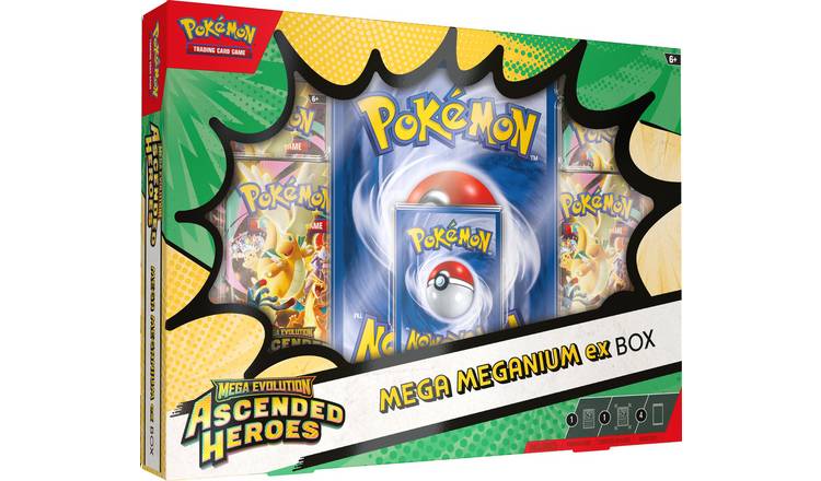 Pokémon Mega Evolution Ascended Heroes Mega Meganium ex Box