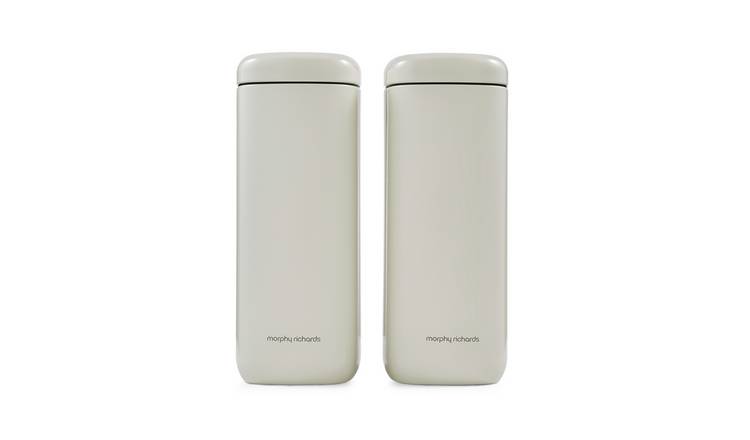 Morphy Richards Set of 2 Canisters - Cream