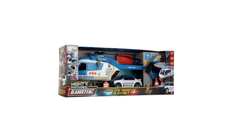 Teamsterz Light and Sound Police Resuce Playset