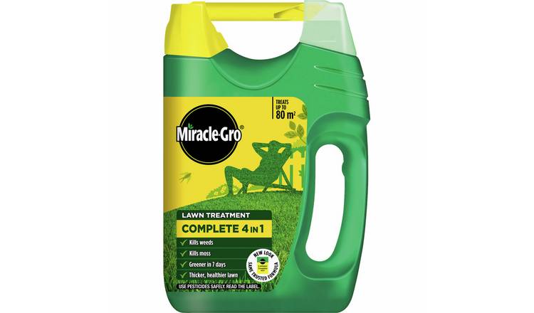 Miracle-Gro Complete 4 in 1 Lawn Treatment - 80m2