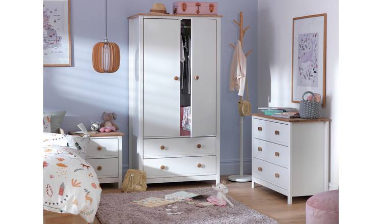 White bedroom shop set kids