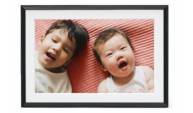 AURA Carver Mat 10.1 Inch Digital Photo Frame - Black