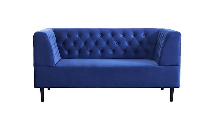 Argos shop navy sofa