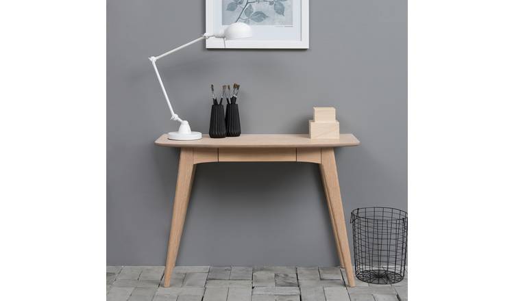 Furniture To Go Woodstock 1 Drawer Office Desk - Light Wood