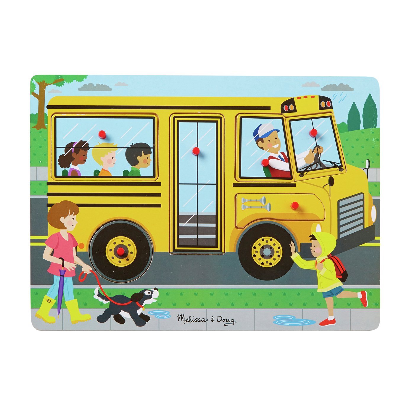 The Wheels on the Bus Sound Puzzle Review