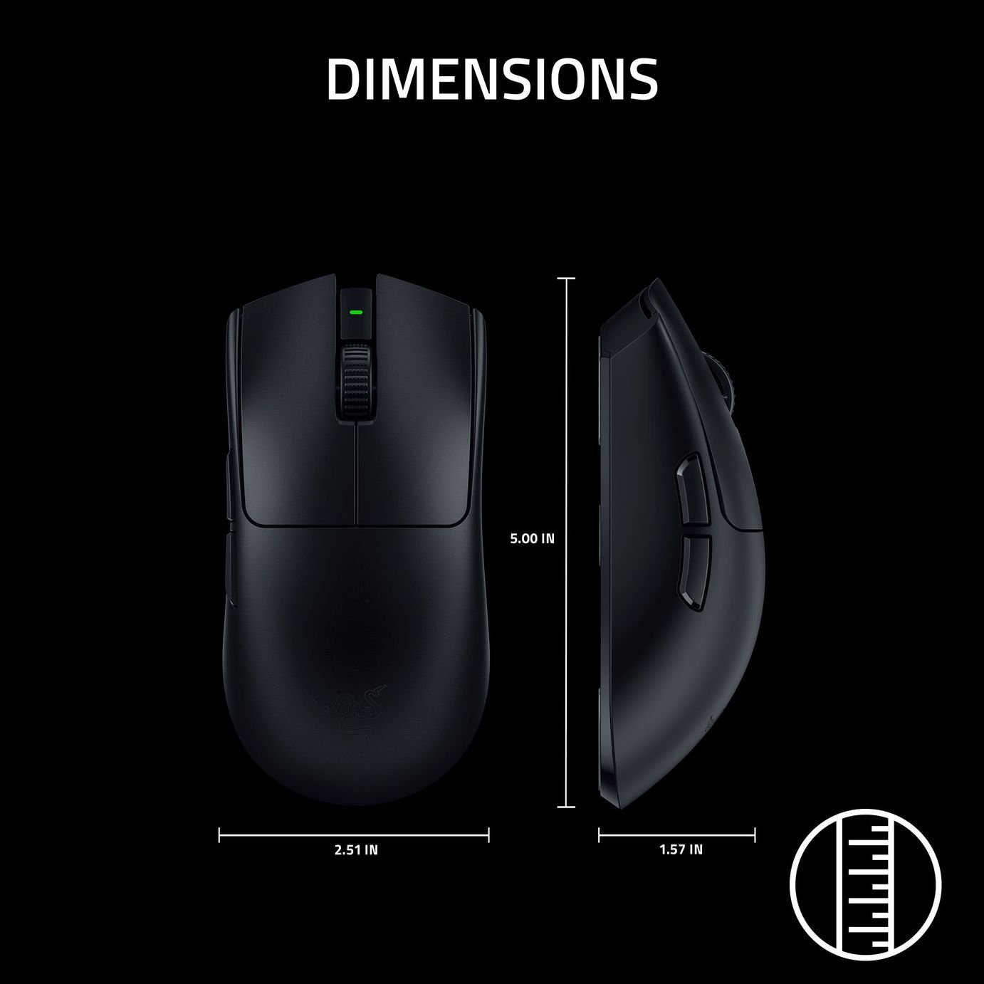 Buy Razer Viper V3 Pro SE Wireless Gaming Mouse - Black | Laptop