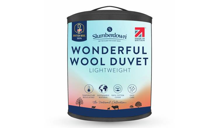 Slumberdown Wonderful Wool Duvet - King size