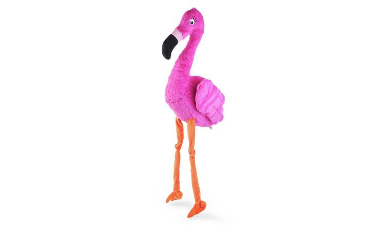 Zoon Giant Pink Flamingo Dog Toy