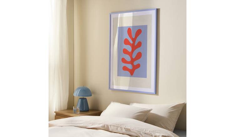 Argos Home Coloured Blue Picture Frame - 61x89cm