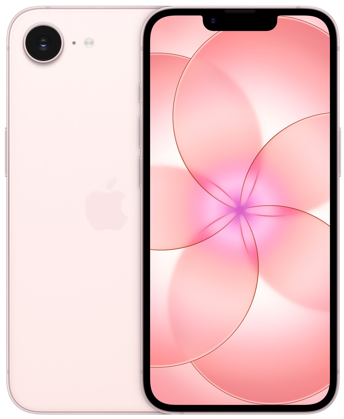 SIM Free iPhone 17e 5G 256GB AI Mobile Phone - Soft Pink