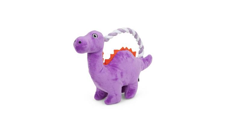 Petface Buddies Rope Handle Dinosaur Dog Toy