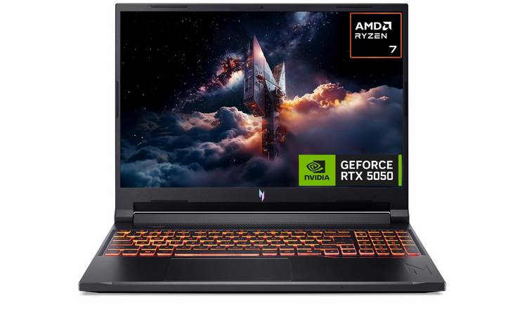Acer Nitro V16 16In R7-260 16GB 512GB RTX 5050 Gaming Laptop
