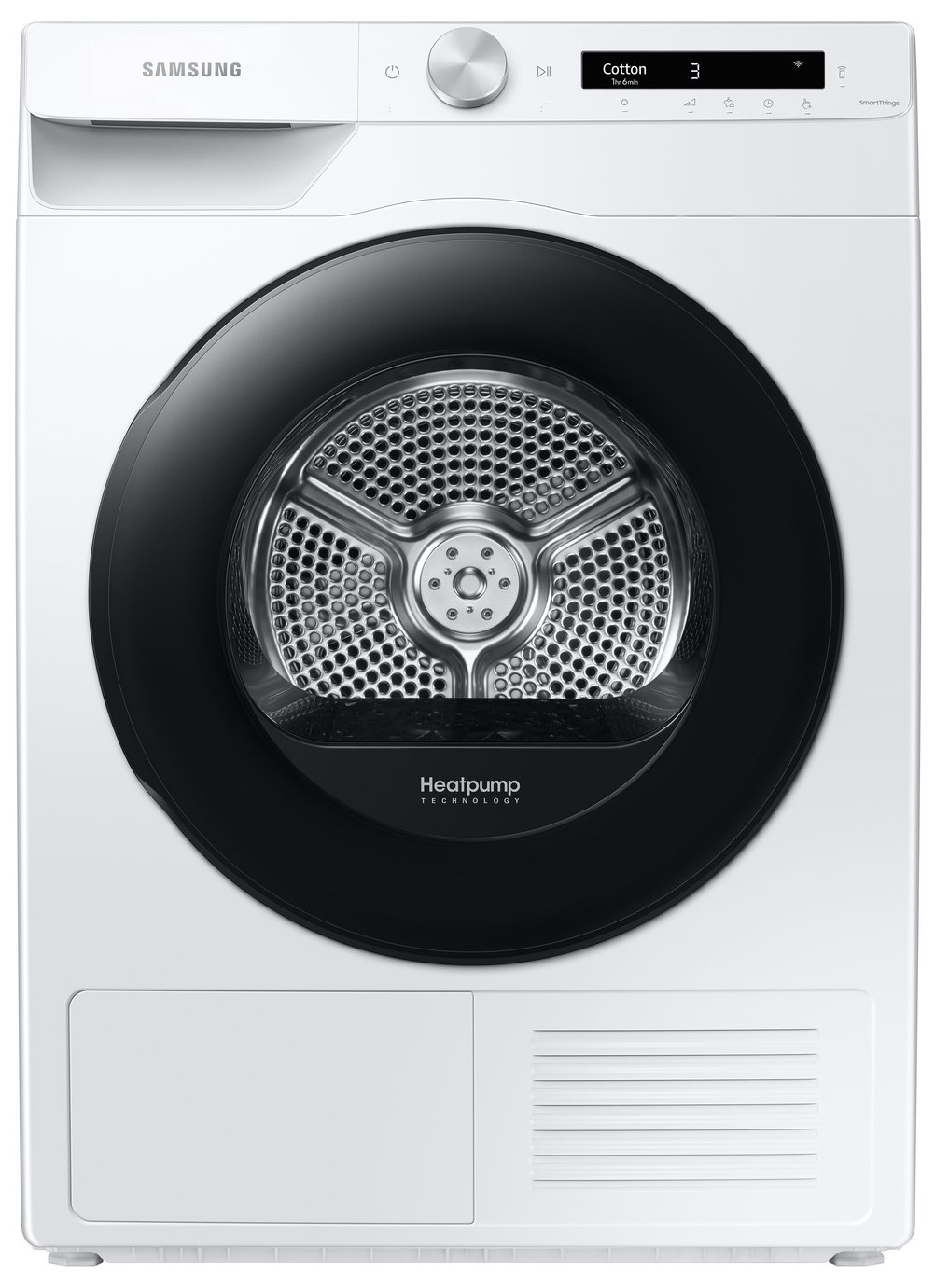 Samsung DV90T5240AW/S1 9KG Heat Pump Tumble Dryer - White