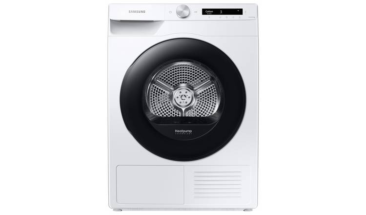 Samsung DV90T5240AW/S1 9KG Heat Pump Tumble Dryer - White