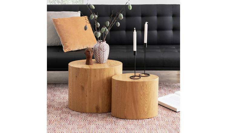Furniture To Go Mice Oval 2 Coffee Table - Natural