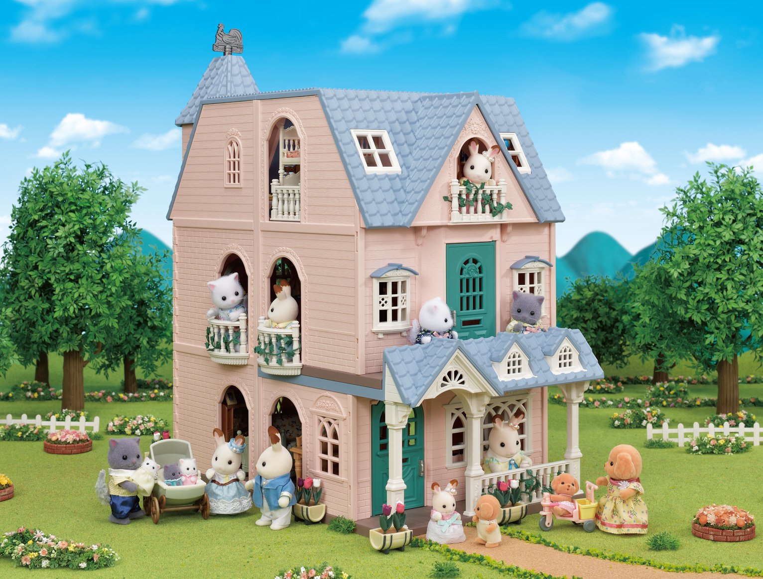 sylvanian families cake shop argos