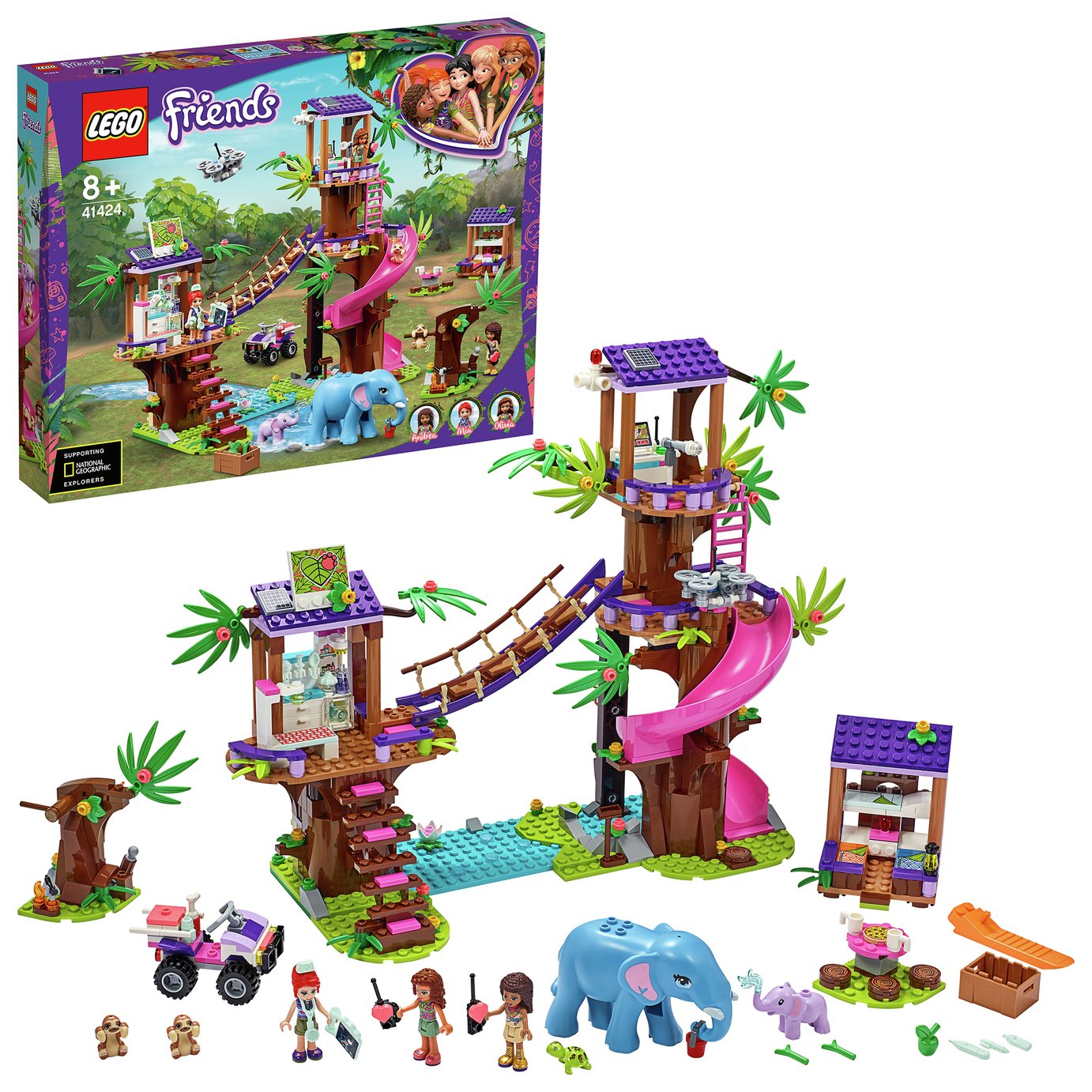 lego friends tree house