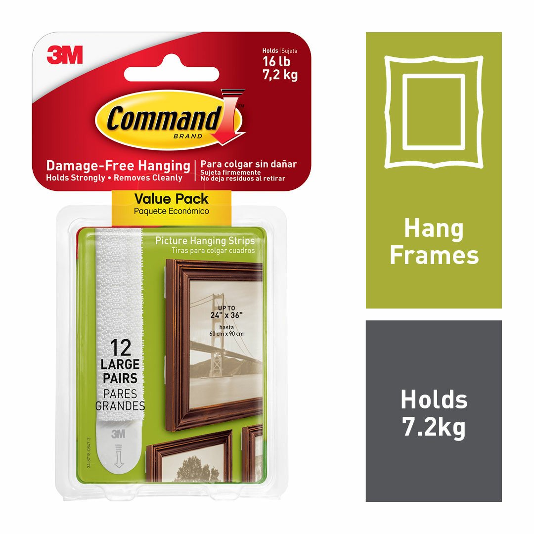 Command Large White Picture Hang Strips Review