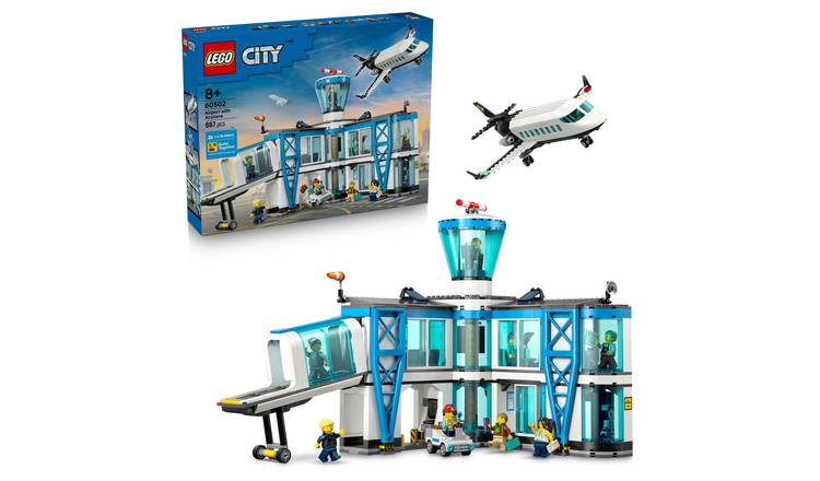LEGO City Airport with Airplane - Model Kit - 60502 PREORDER