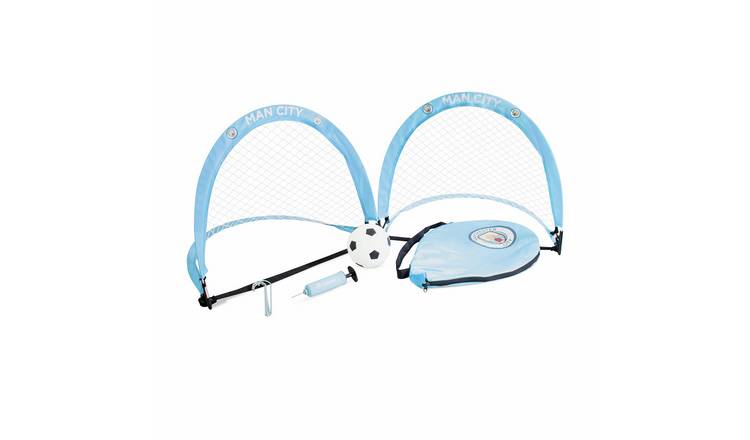 Manchester City 1.77 x 1.44 ft Football Training Goal Set