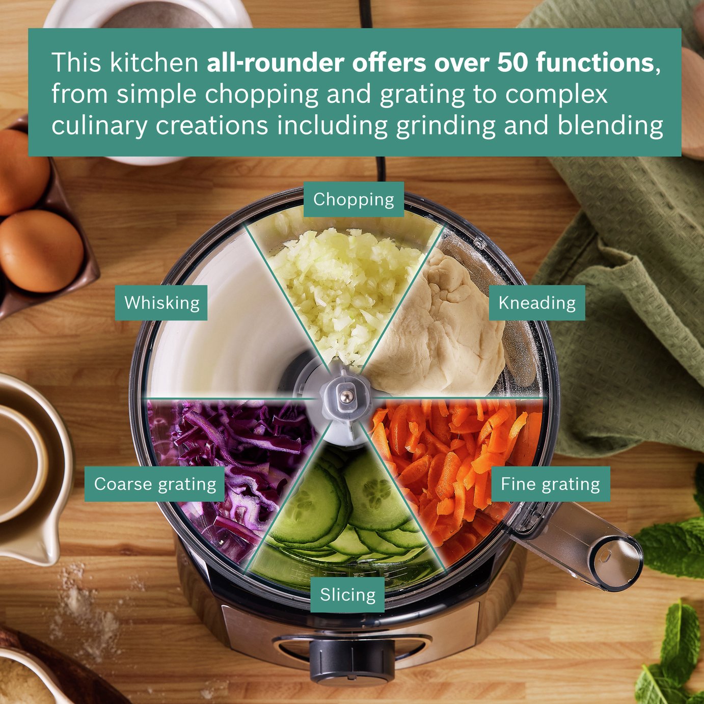 Bosch MCM3501MGB MultiTalent 3 Food Processor Reviews Updated June 2024