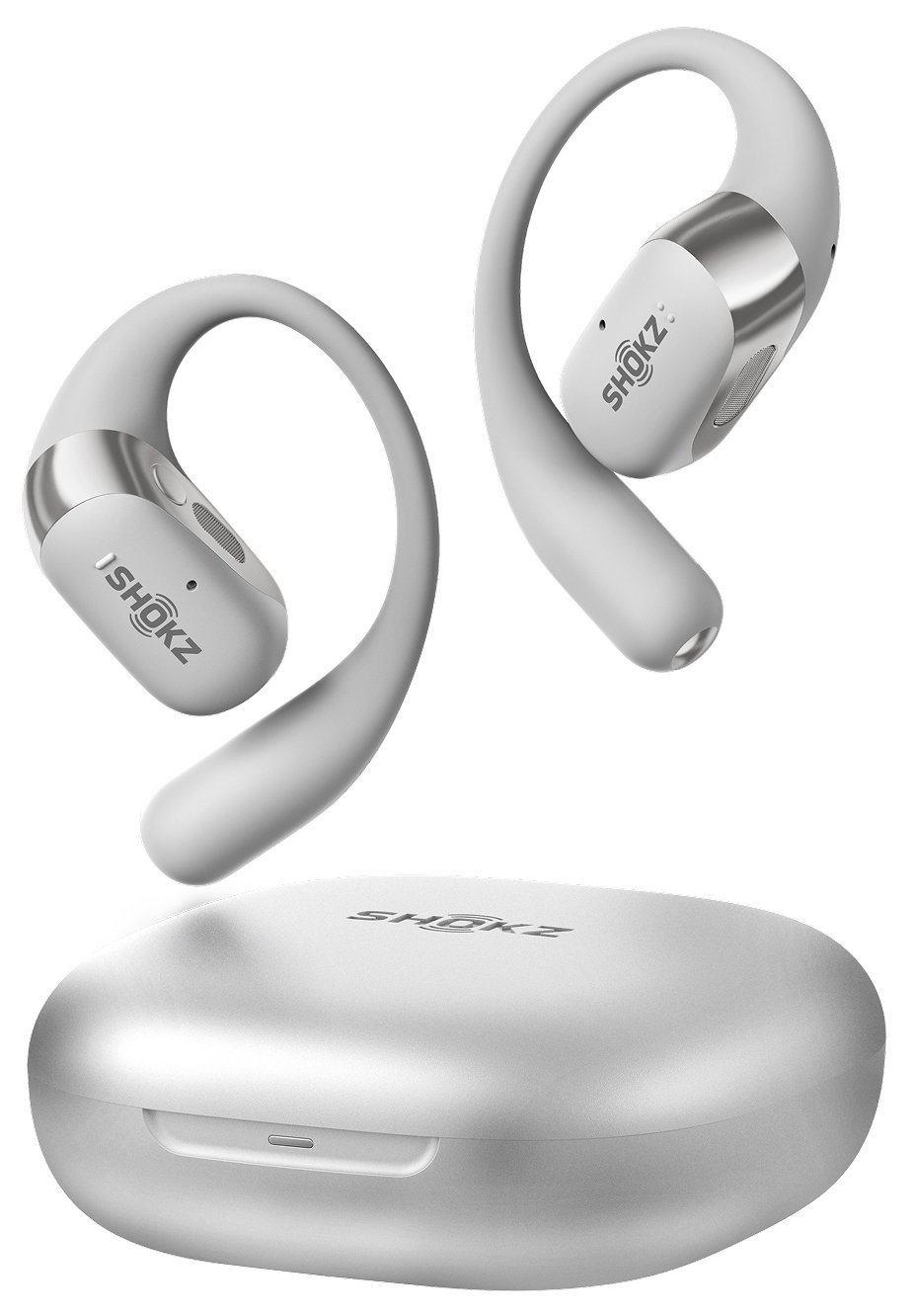 Shokz OpenFit2+ グレー Buy Shokz OpenFit 2+ True Wireless Earbuds - Grey | Wireless