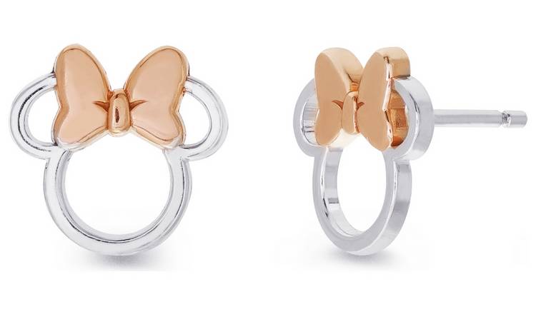 Disney Minnie Mouse Silhouette Stud Earrings