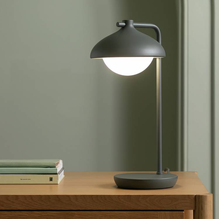 Habitat Acorn Metal Desk Lamp - Dark Grey 0