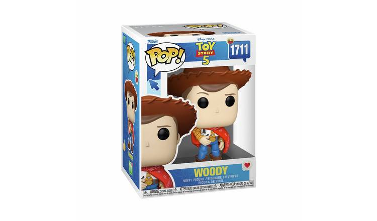 Funko POP! Disney Pixar Toy Story 5 Woody 4.4 Inches Figure