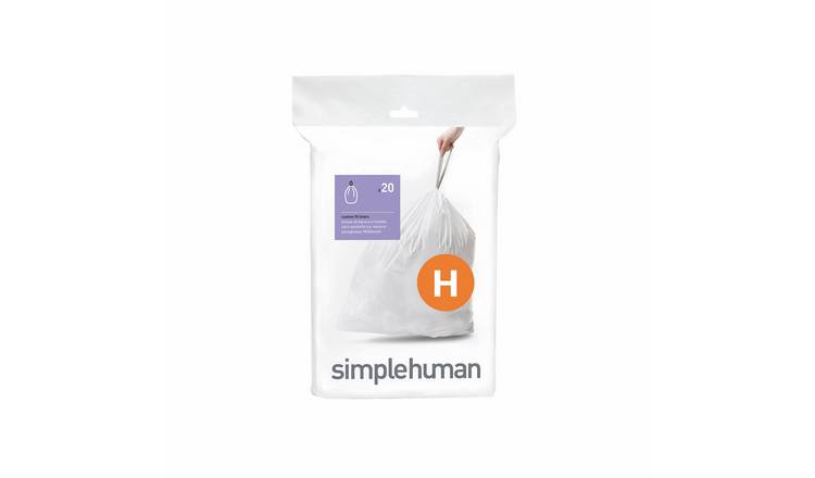 Simplehuman 35L Code H Custom fit Bin Liners - Pack of 20