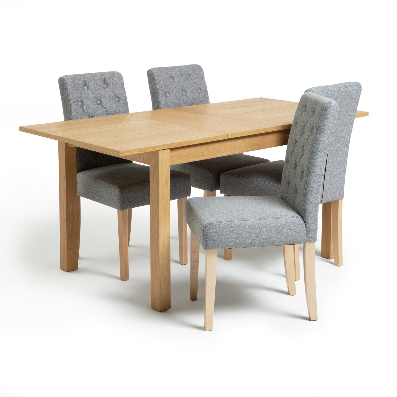 Argos Home Clifton Extending Table & 4 Button Chairs Review