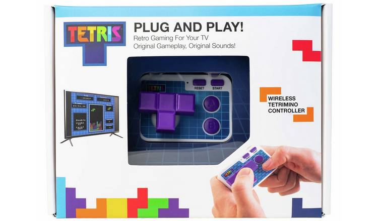 Fizz Creations Tetris Plug And Play Arcade Retro Gaming