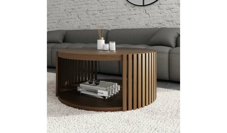 Buy GFW Zadie Round Coffee Table – Walnut | Nest of tables | Argos