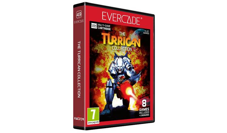 Evercade THE TURRICAN COLLECTION Multi-Game Cartridge