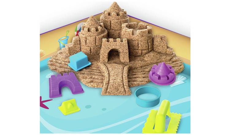 Kinetic sand sandcastle store table set