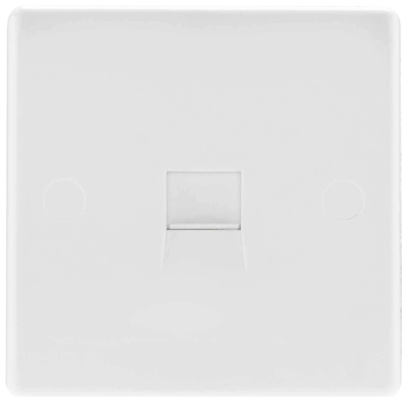 BG Telephone Socket - White