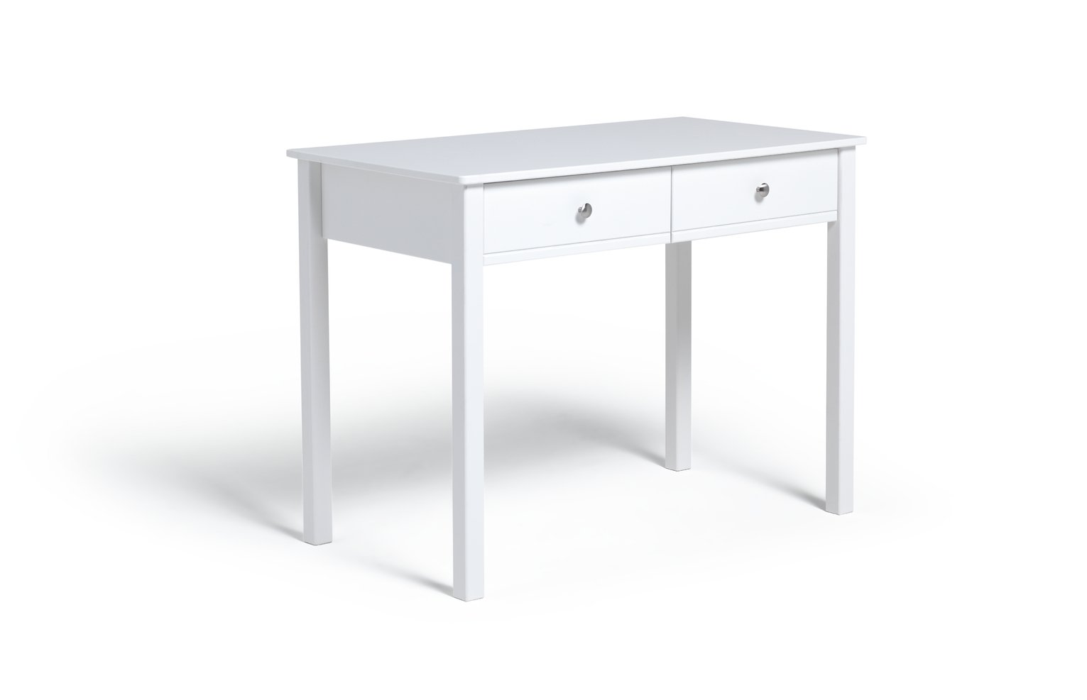 Habitat Brooklyn 2 Drawer Desk - White