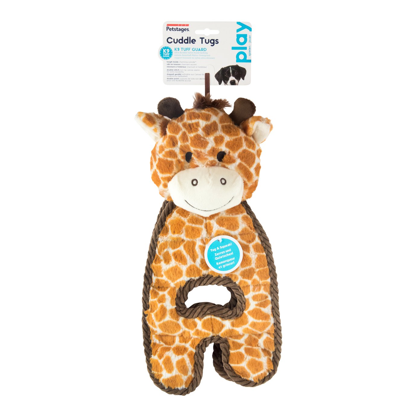 Petstages Cuddle Tugs Giraffe Dog Toy Review