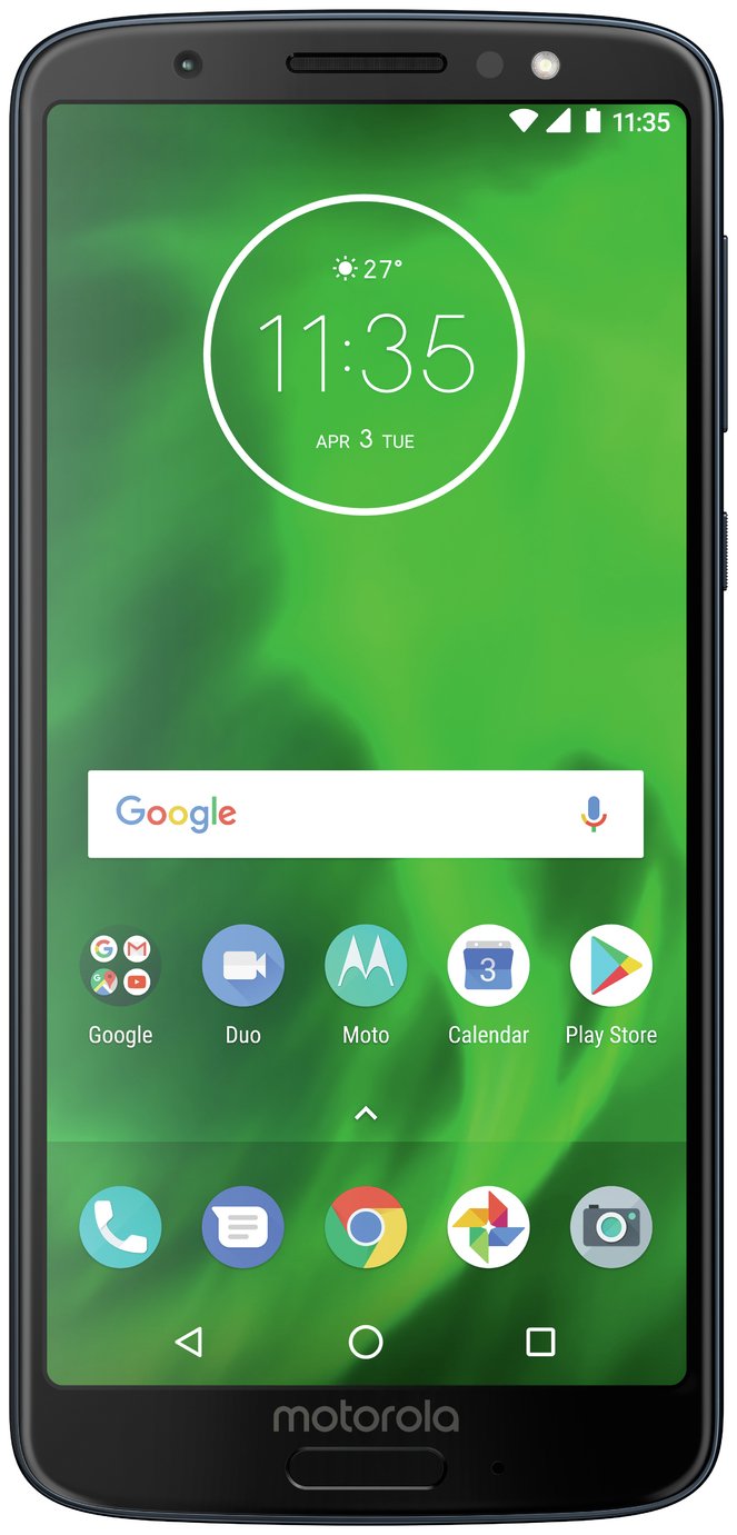 SIM Free Motorola Moto G6 32GB Mobile Phone - Deep Indigo