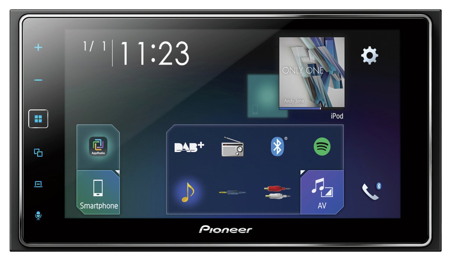 Pioneer 6.2 Inch Touchscreen DAB Radio