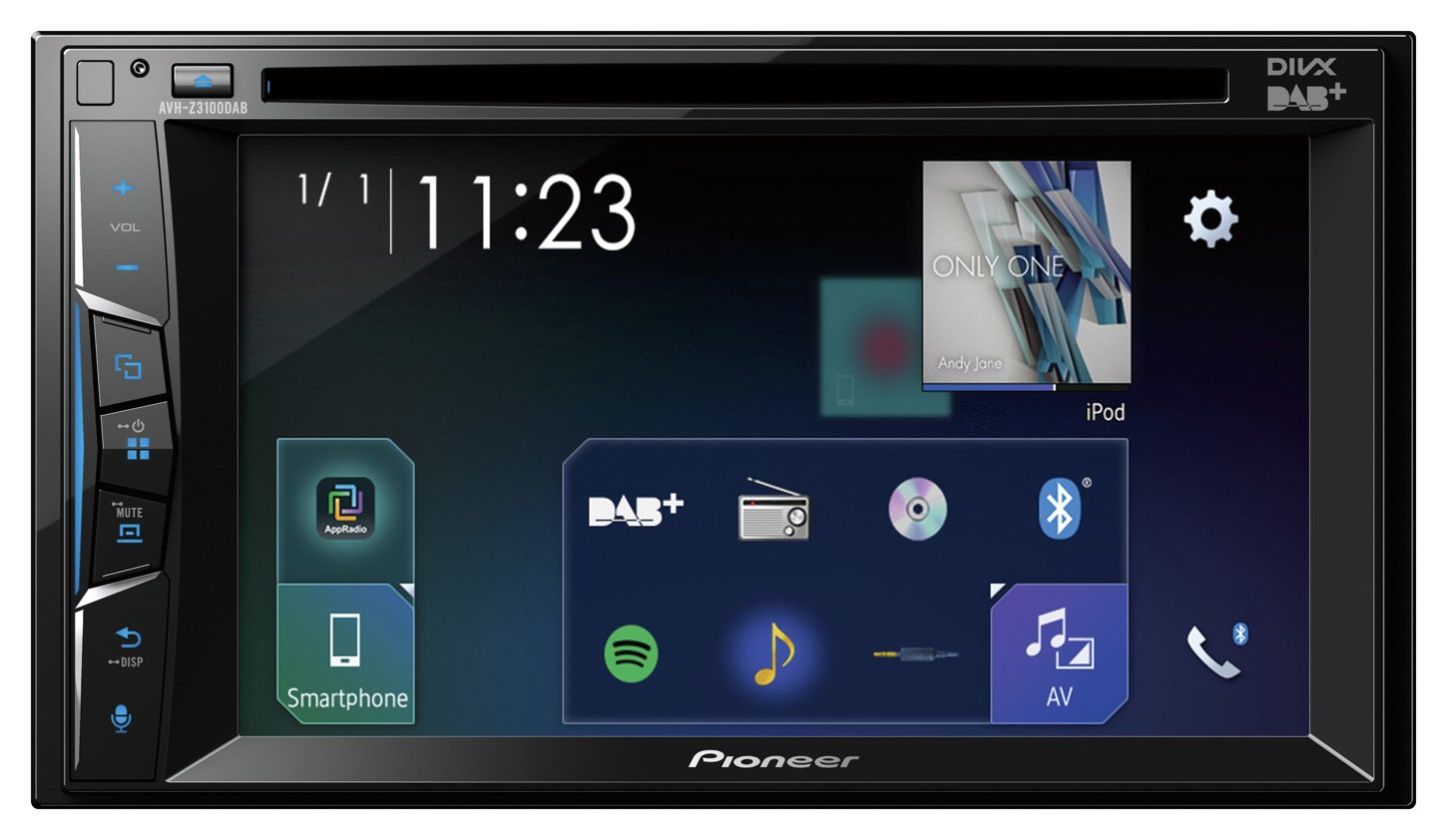 Pioneer AVH-Z3100DAB 6.2 Inch Touchscreen DAB Radio