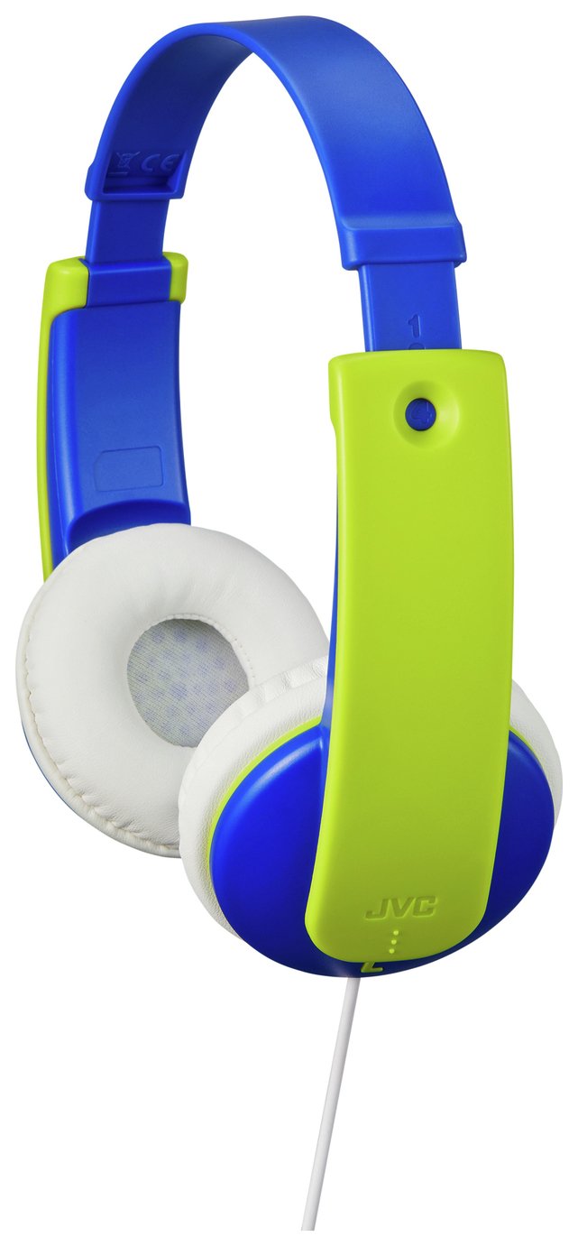 JVC Volume Limited Kids Headphones - Blue / Green