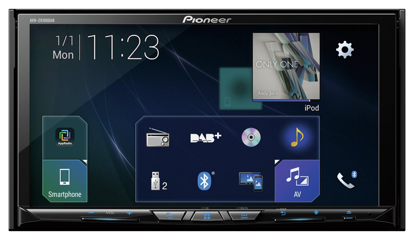 Pioneer AVH-Z9100DAB 7 Inch Touchscreen DAB Radio