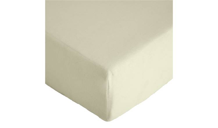 Argos Home 26cm Fitted Sheet - Superking