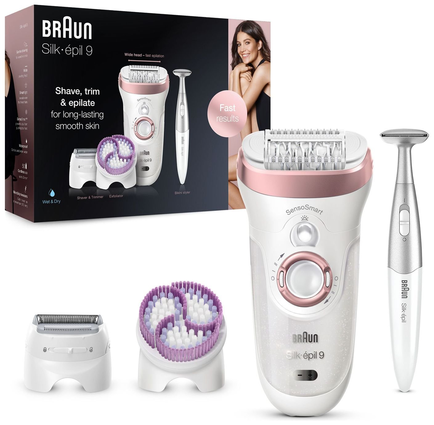 Braun Silk-epil 9 9/980 SensoSmart Wet/Dry Cordless Epilator Review