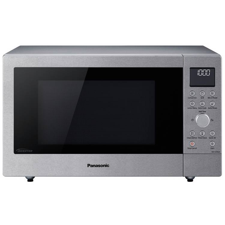 Panasonic 1000W Combination Microwave Oven 27L NN-CD58-Steel 0