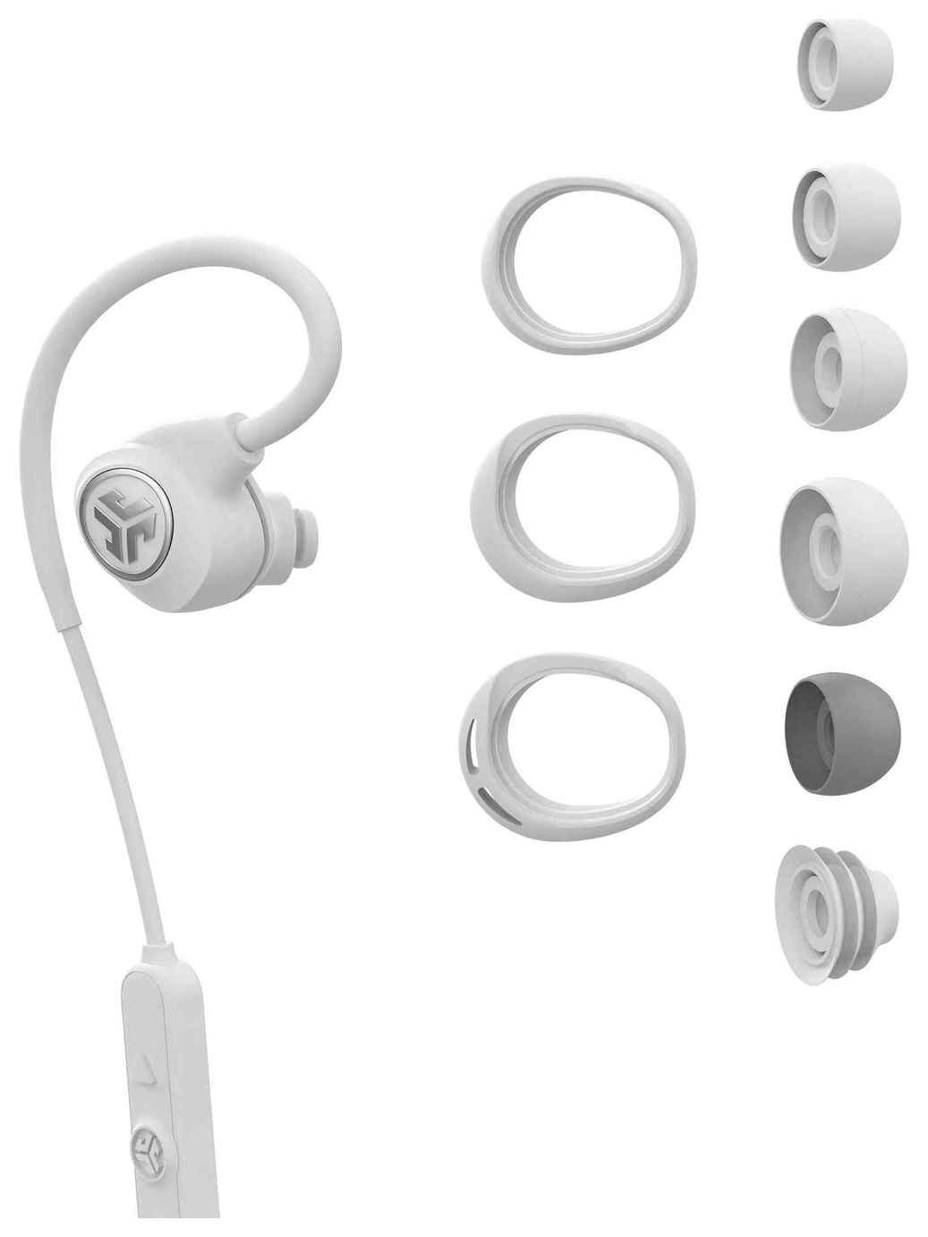 JLab Epic Wireless Sports InEar Headphones White Reviews