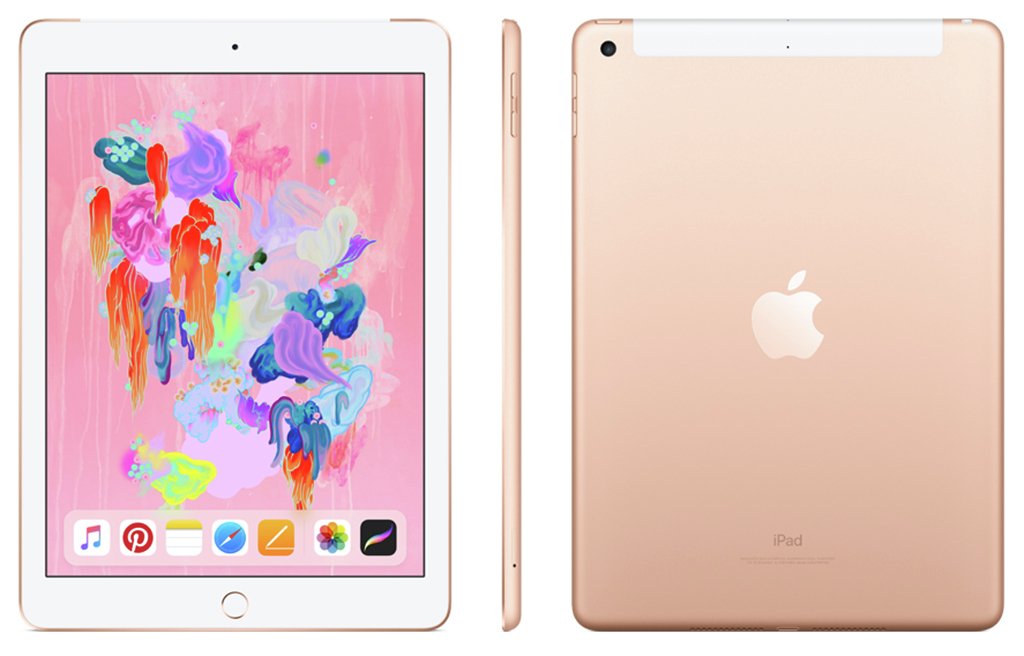iPad 2018 6th Gen 9.7 In WiFi Cellular SIMFree 32GB Gold Reviews